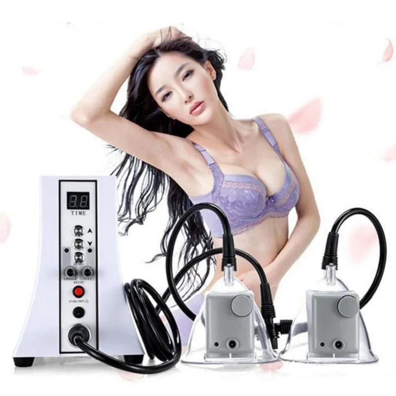 US TAX GRATIS! Vakuumterapi Bröstförstoring Butt Enhancement Pump Vibration Photon Facial Massage Body Shaping Beauty Slimming Machine