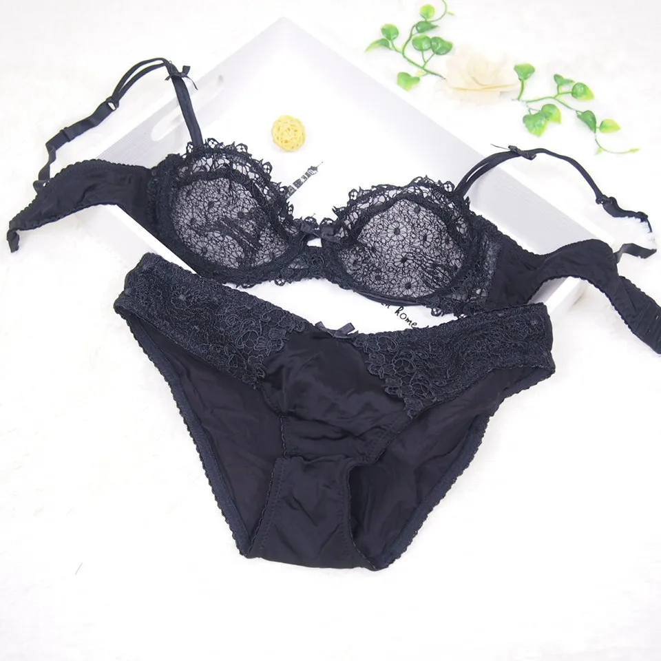 Lace Lingerie Set: Push Up Bra & Panties Sexy... From Jiao02, $10.18 |  DHgate.Com