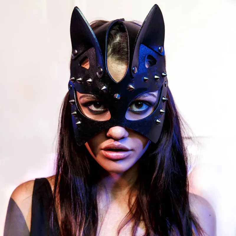 Cyber Punk Mask Masquerade: Faux Leather Party Mask... From Dou08, $8. ...