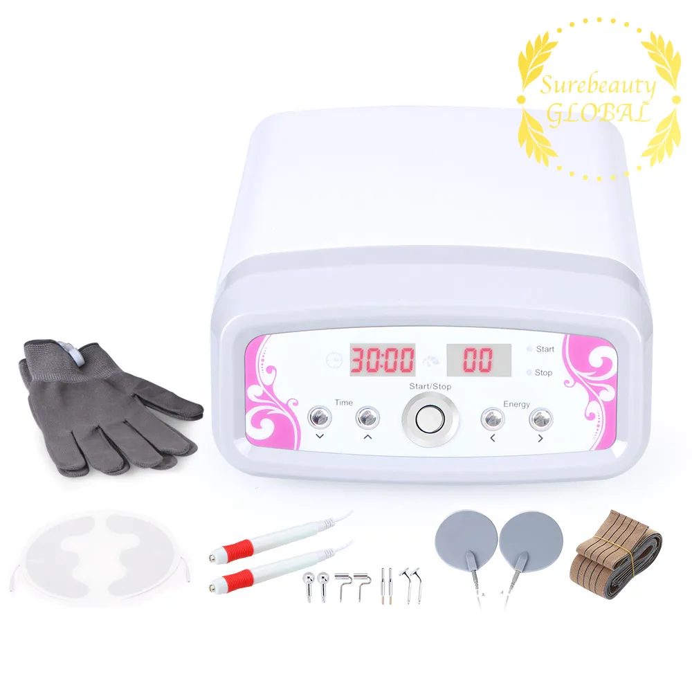 New Model 4 In 1 galvânica Magia Luva de microcorrentes Lifting Facial Skin Care Máquina da beleza do rejuvenescimento Dispositivo