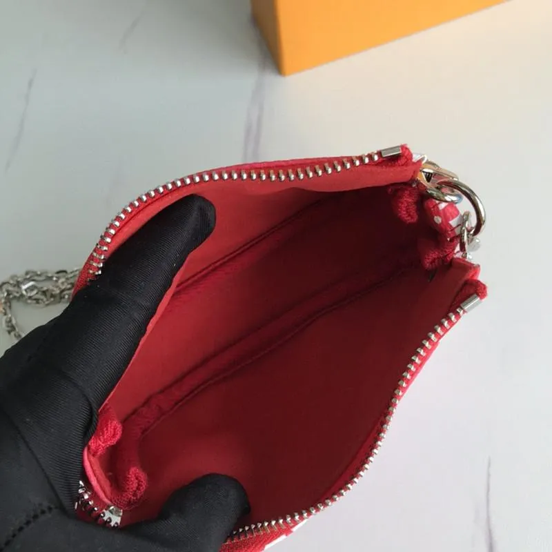 ESCALE Handbag Women Purse Mini Designer Clutch Hobos Bag Silver Chain New Tie Dye Giant Series Small Bags