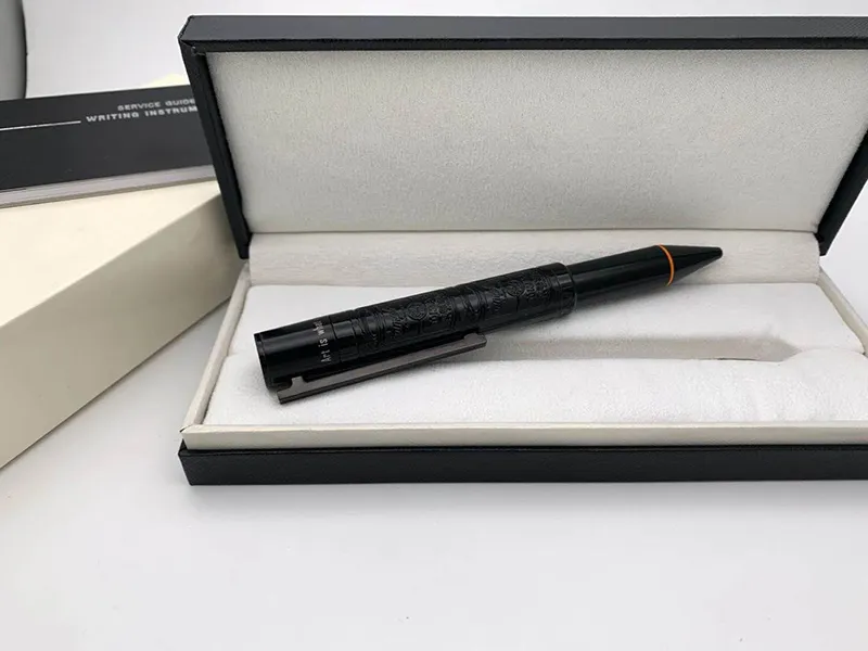 Giftpen Designer Limited Edition Pennor Special Series Relief Luxury Ballpoint Pen Valfri Original Box Top Gift210q