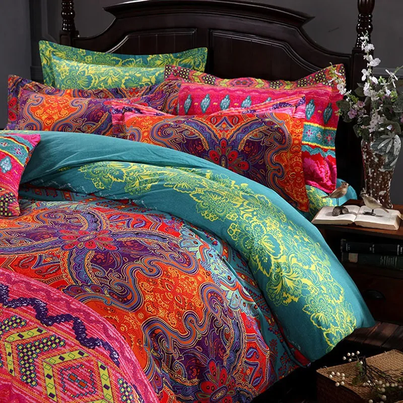 LOVINSUNSHINE-Bohemian-3D-Comforter-Bedding-Sets-Mandala-Duvet-Cover-Set-Pillowcase-Queen-King-Size-XX02 (5)