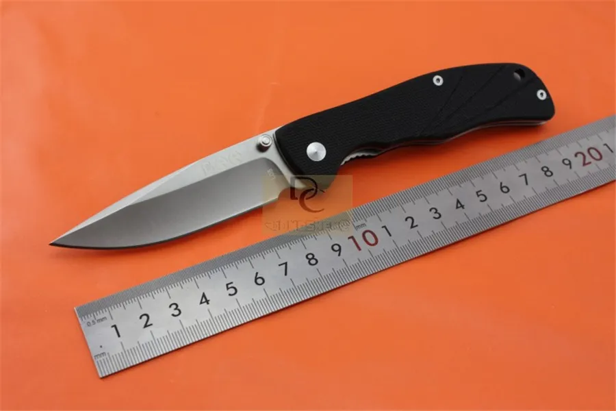 Enlan Bee L05 klassisk taktisk fällkniv 8CR13mov blad svart G10 handtag campingjakt utomhus EDC-verktyg