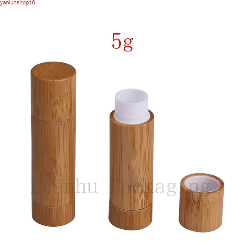 Make-up bamboe ontwerp lege lip bruto container lippenstift tube DIY cosmetische containers, balsem tubes, stick tubes hoge kwaliteit