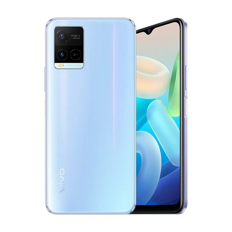 Original Vivo Y32 4G mobiltelefon 6GB RAM 128GB ROM OCTA Core Snapdragon 680 Android 6.51 "LCD 60Hz Fullskärm 13.0mp HDR 5000MAH Fingeravtryck Id Face Wake Smart Cellphone