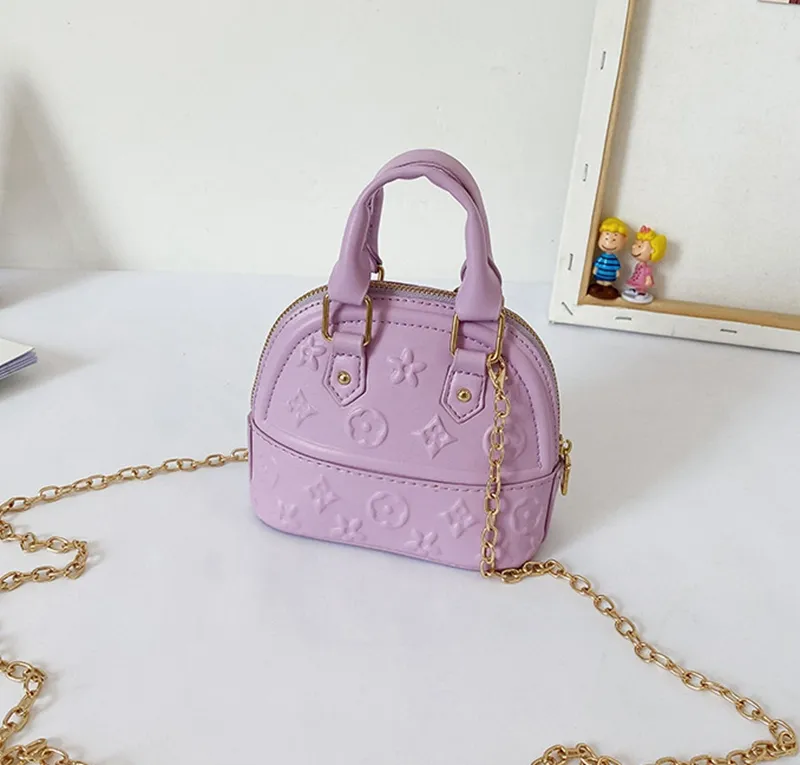 Kids Handbags Fashion Korean Little Girls Mini Princess Cion Purses Lovely Kids Cross Body Shell Bags Children Candies Bags Gifts From 0 76 DHgate
