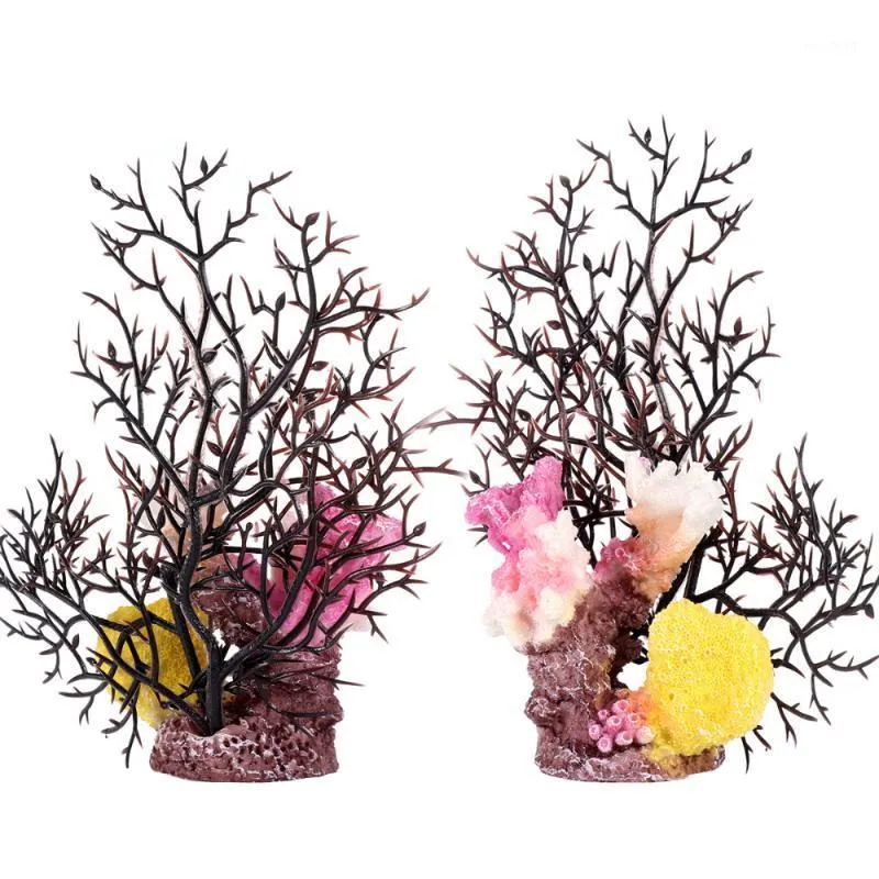 Decoratieve bloemen kransen kunstmatige koraaltakken decor creatief desktop ornament tafelblad versiering bloem arrangement decoratie voor