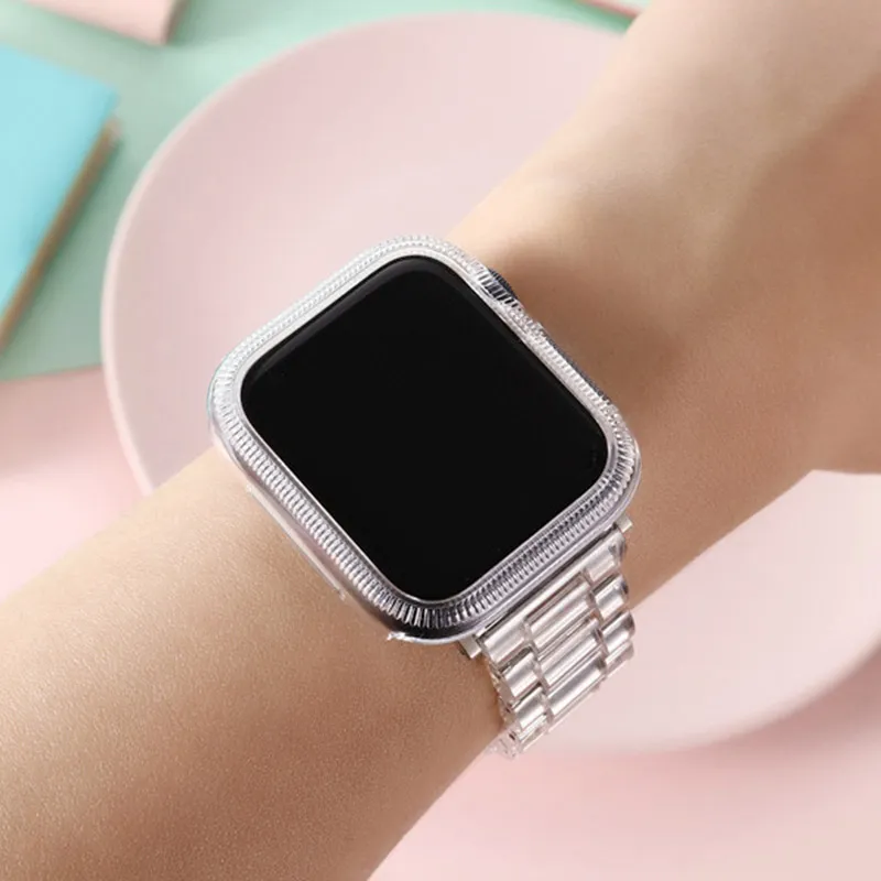 Schokbestendig voor Apple-horloge Beschermhoes voor Iwatch-serie 6 5 4 3 2 1 Case 44 42 mm 40 38mm