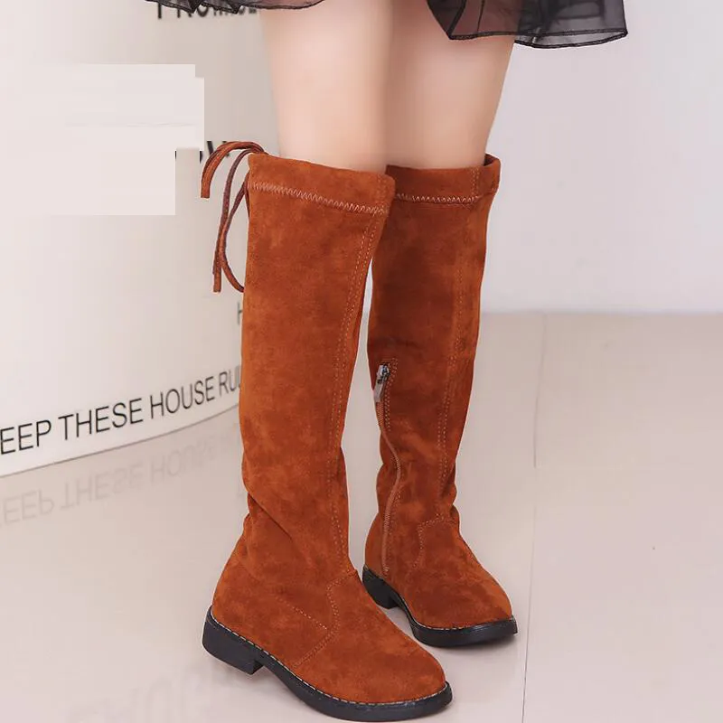 Botas altas sales para niñas