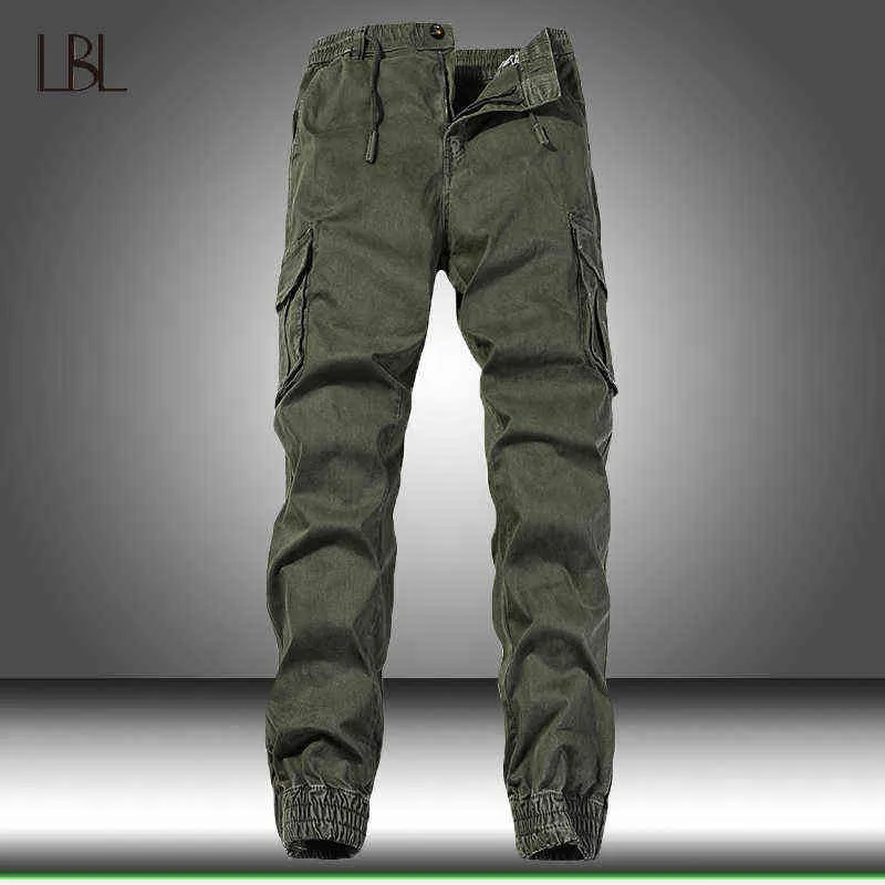 Military Camouflage Tactical Pants For Men With Side Pockets