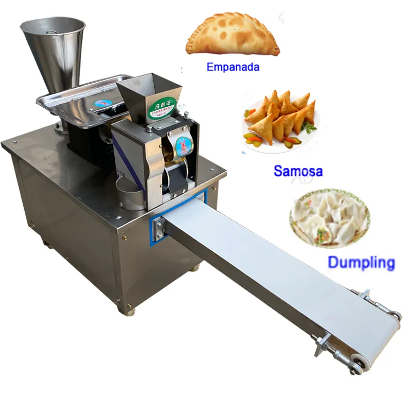 LBJZ-80stainless steel Best Price automatic samosa empanada maker frozen gyoza machine Dumpling Making Machinegyoza forming machine4800pcs/h