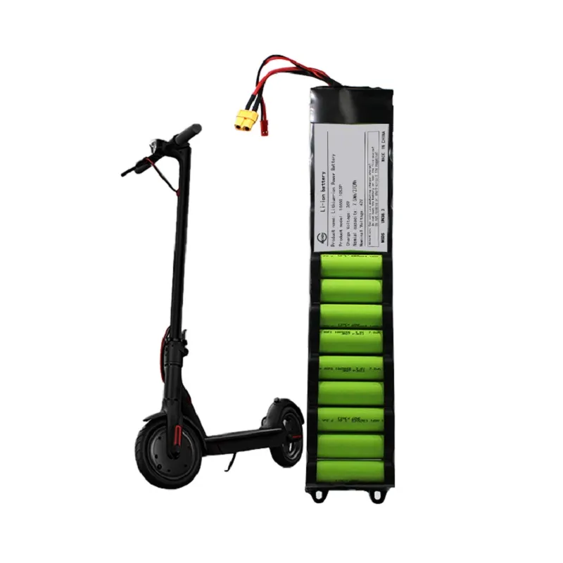 18650 10s3p Matrix litiumjon 36v 6ah 6.6Ah 7.5ah 7.8Ah batteripaket li-ion för elscooter