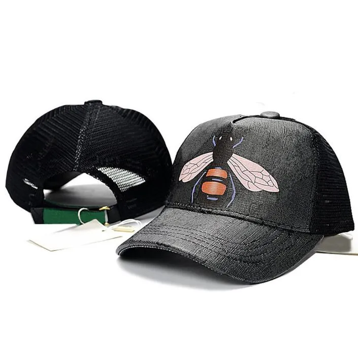 Designerskie czapki baseballowe Kobieta marka tygrys hats hats pszczół haft haftowane kość mężczyźni kobiety casquette słone
