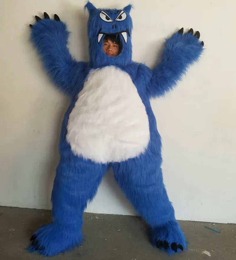 Mascotte Kostuums Monster Mascotte Kostuum Pakken Party Game Jurk Outfits Kleding Adverteren Carnaval Halloween Pasen Festival Volwassenen