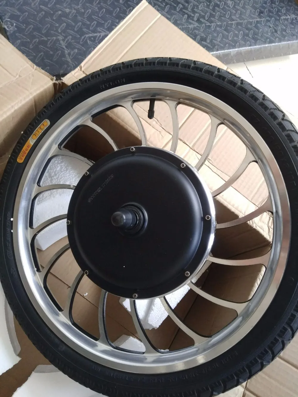 BLDC 20 cali 36 V 48V 1000W napędu przedni napęd tylny skuter silnikowy Hub silnikowy 20 "rower do elektrycznej riksza nadmuchiwana opona