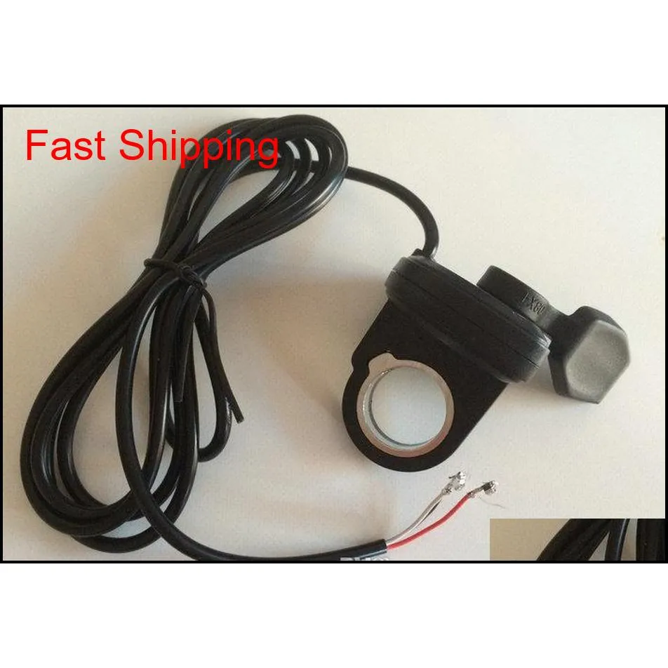 electric bike scooter thumb shifter rolling handlebar speed controller throttle for mtb bicycle diy conversion parts ship