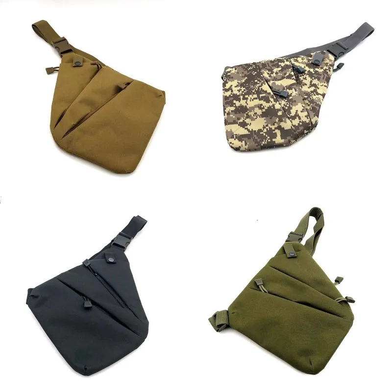 Anti Counterfeiting Digital Storage Bags Man Camouflage Pattern Outdoors Motion Nylon Inclined Shoulder Bag Multi Function 29ca J2