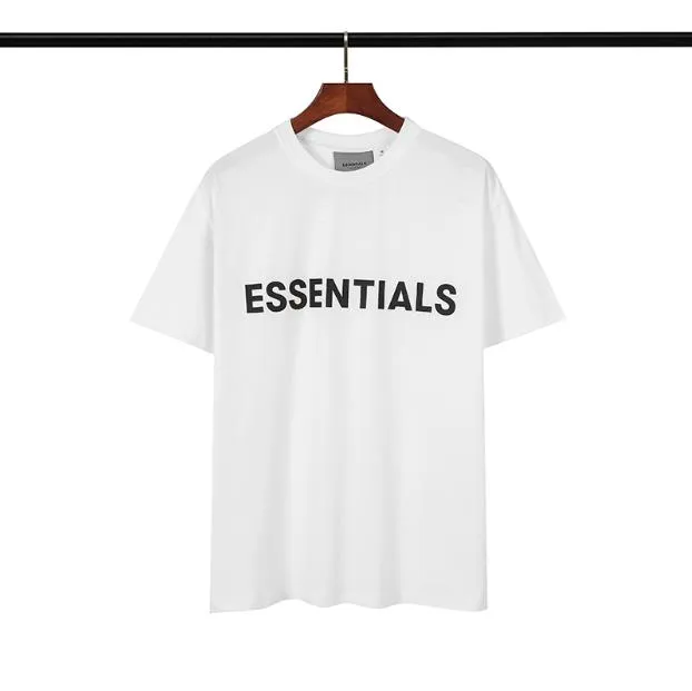 2021 Spring Summer Hip Hop Essentials 3D Silicon Tee Skateboard Tshirt F Men Women Short Sleeve Casual Shirt