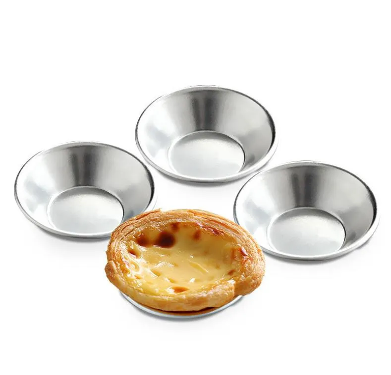 Pişirme Modları Bakeware Mutfak, Yemek Bar Ev Bahçesi Damla Teslimat 2021 Yumurta Tart Kalıp Ev Yapımı Pasta Kiş Pan Puding Mod Alüminyum 98E7C