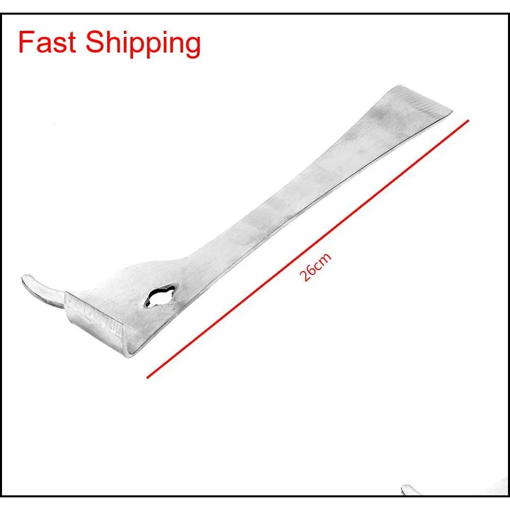 Outros suprimentos para animais de estimação Aço inoxidável tipo polegar apicultor raspador apicultura abelha colmeia ferramentas mel qylhbt embalagem2010307e
