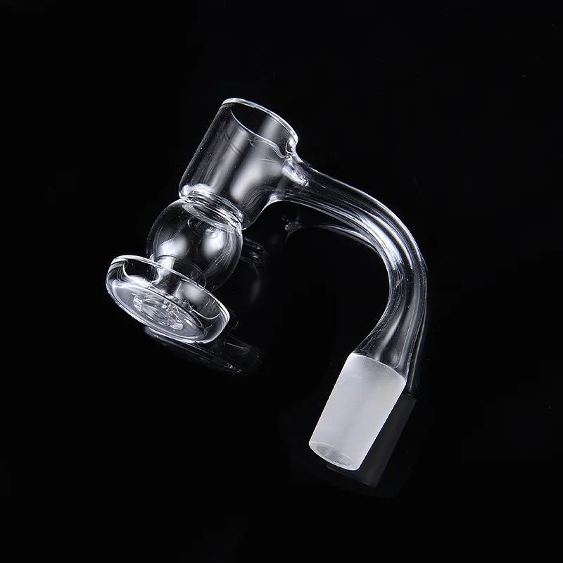 Quartz Banger Nails Naadloze Volledig Lasolie DAB Rigs Bangers met Bal Bucket afgeschuinde rand Roken Accessoires FWQB12