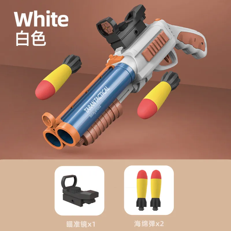 Мягкая пуля Меткарный игрушечный пистолет Launcher Ручная винтовка S686 Съемка игрушечной пены FAM DART BLASTER для детей мальчиков на день рождения подарки
