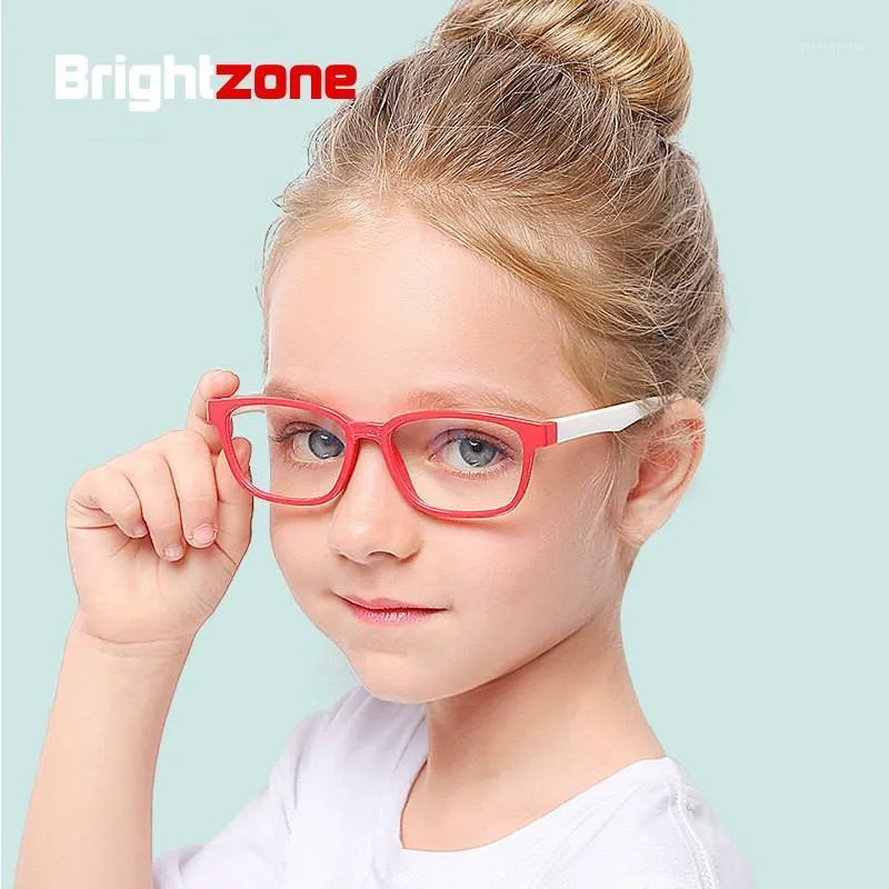 Модные солнцезащитные очки рамки против синего света дети девочки девочка, дети, блокирующие очки, компьютерные ясные оптические очки рама уменьшает цифровую ул.