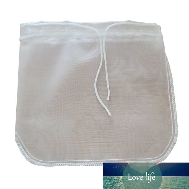 Sac de lait de noix réutilisable de 12x12 pouces sac de maille en Nylon fin de qualité alimentaire sac de filtre à lait de café de qualité alimentaire accessoires de cuisine