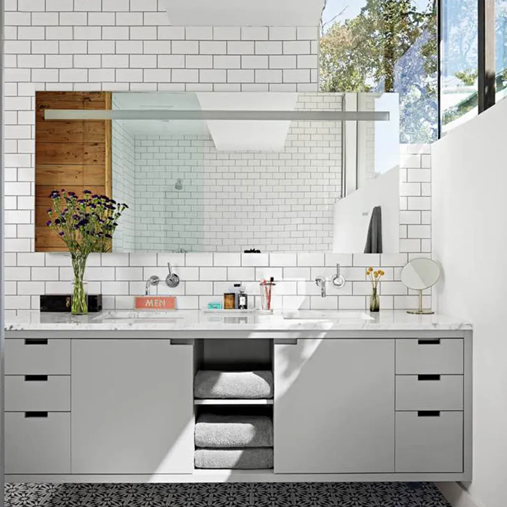  FJX Papel pintado moderno negro blanco gris rejilla fondo de baño  impermeable autoadhesivo vinilo cocina azulejos decoración pared papel  contacto cocina (color ladrillo blanco, dimensiones: 23.6 in x 16.4 ft) 