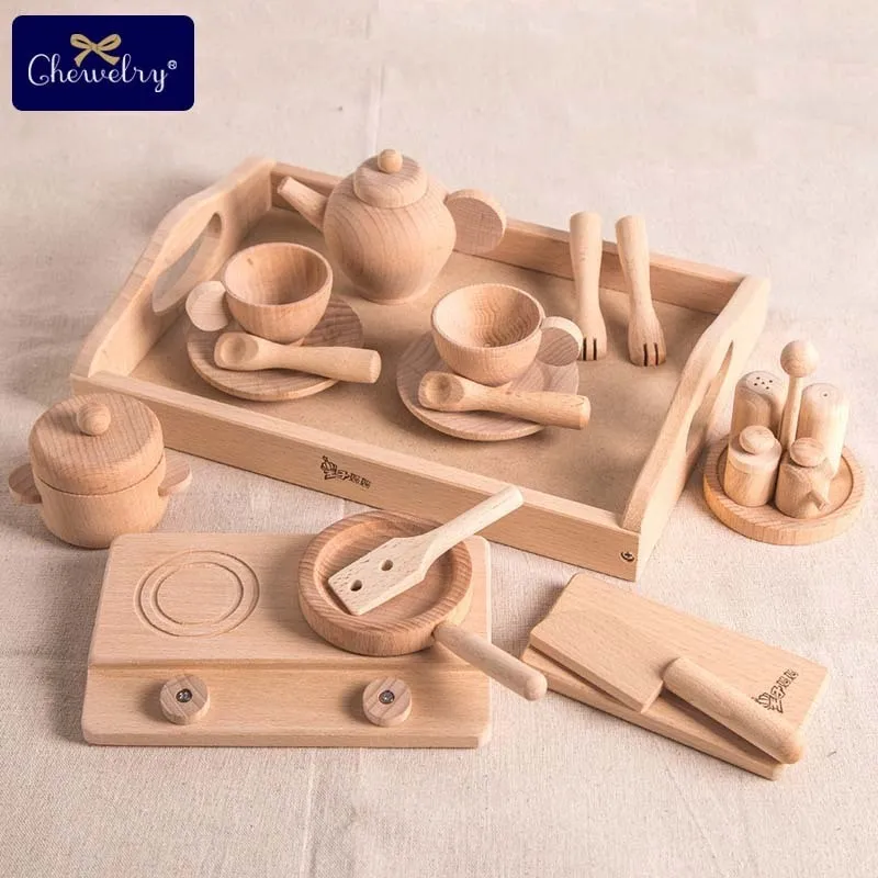 Wooden toy kitchen best sale lidl