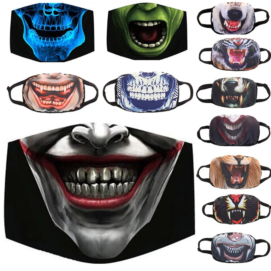 Mask Products Non Mainstream Cotton Dustproof Mouth Cover Male Female Creative Expression Personality Masks 13 Colors for Choosea35