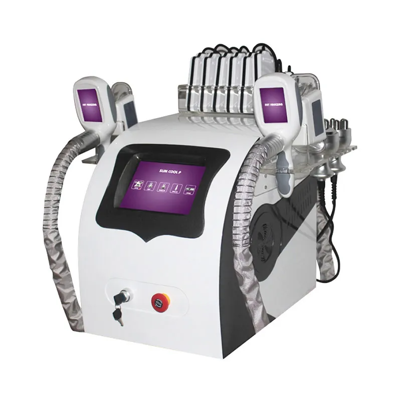 Populaire Cryolipolysis Vacuüm Afslanken Machine Cryo Fat Bevriezing Ultrasone Cavitatie RF ultrasone Liposuction Fat Freeze Device Lipo Laser