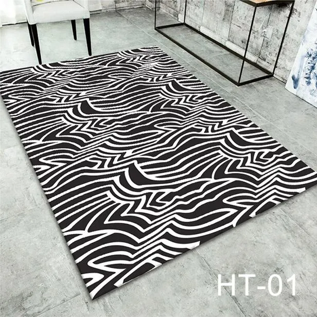 Nordic Simple Alfombra 3D Carpet Print
