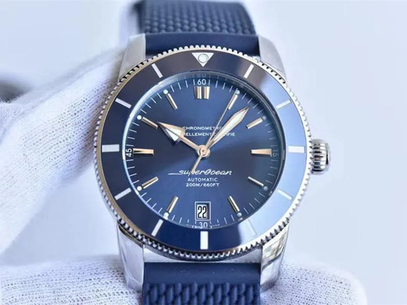 2021 New Super Ocean Culture 42MM, , 300 m waterproof.ETA9015 movement, ceramic ring mouth.Sapphire mirror, automatic mechanical watch