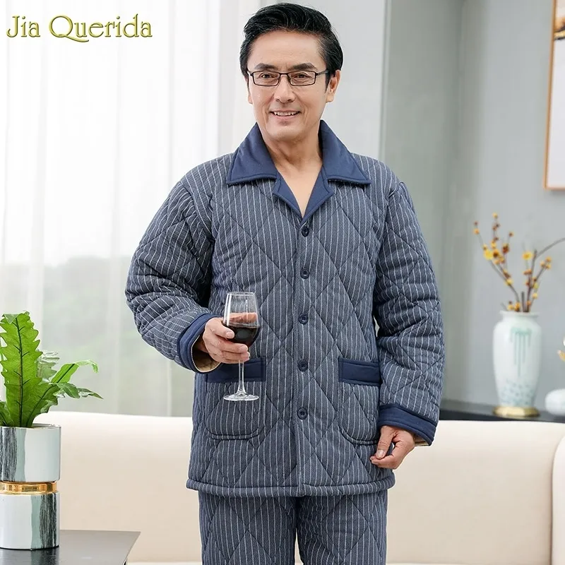 Vnihaq Mens Loungewear Sets Winter Fleece Half Zipper