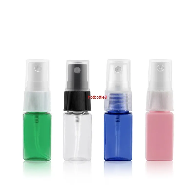 10ml 50pcs 빈 사각형 스프레이 병, 작은 향수 분무기 펌프 여행 컨테이너 포켓 미니 리필 가능한 분무기 주문