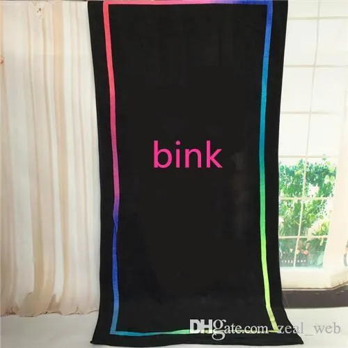 2020 new pink color Bath Towel/Women 150*75CM pink color Beach Towel 100% Cotton Washcloth Swimwear blanket Quick drying