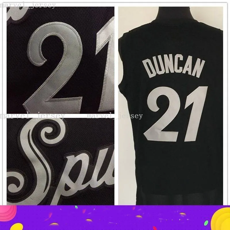 Stitched custom 2016 Christmas 21 DunCen Jersey Black Sports Vest women youth mens basketball jerseys XS-6XL NCAA