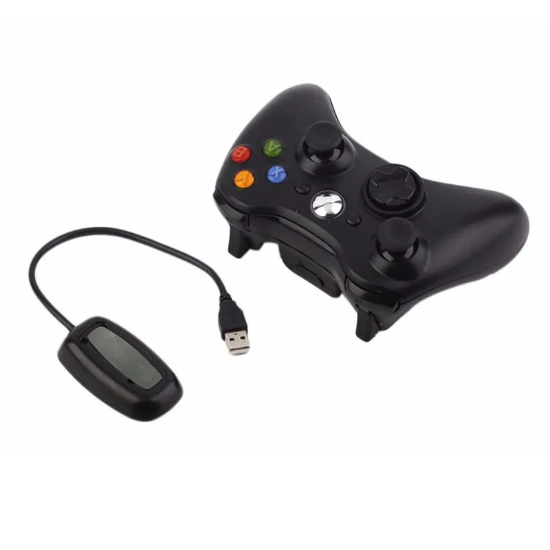 2.4G Wireless Controller For Microsoft Xbox 360 Console Gamepad Joypad Game Remote Controller Joystick With PC Reciever Free DHL