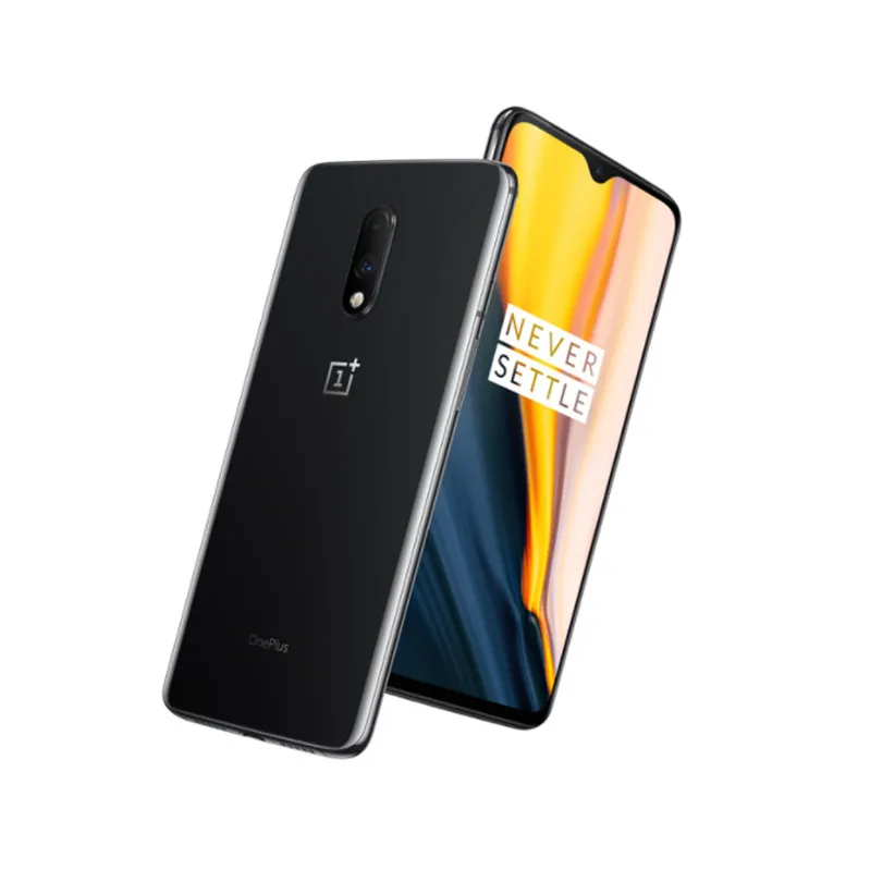 Original Oneplus 7 4G LTE Cell Phone 12GB RAM 256GB ROM Snapdragon 855 Octa Core Android 6.41" Full Screen 48.0MP AI HDR NFC 3700mAh Fingerprint ID Face Smart Mobile Phone