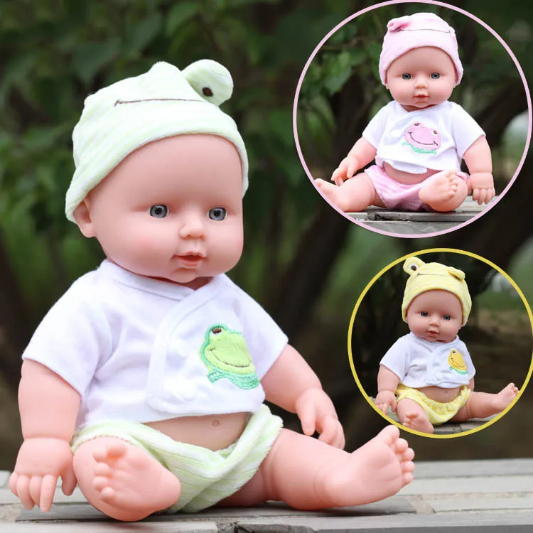 Plastic on sale baby doll