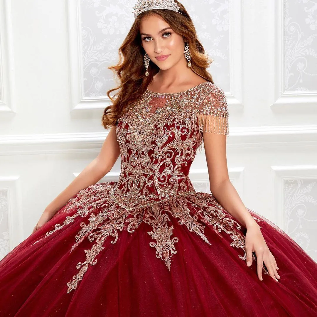 22+ Quinceanera Dresses Gold And Red