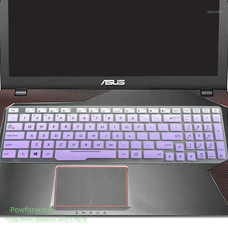 أغطية لوحة المفاتيح لـ ASUS ROG Strix 15.6 ZX53 GL53 FX53 FZ53 FX553 KX53 V VD VW / 17.3 FX753VD GL753 GL753VD FX73 غطاء محمول Skin1