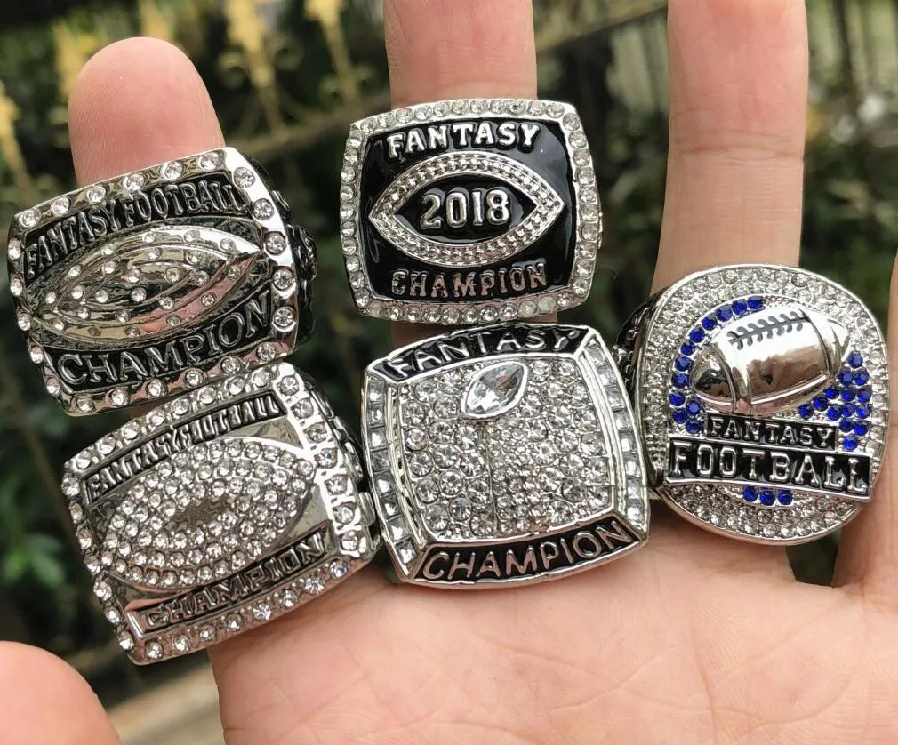 Anillo de campeonato de campeones del equipo de fútbol de fantasía, 14 Uds., año 2011 - 2023, con caja de madera, recuerdo, regalo de seguidor para hombres, 2022