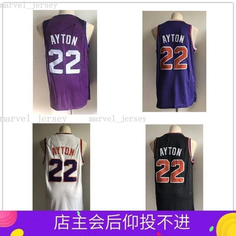 Stitched Custom 2018 säsong 22 Ayton Jersey Kvinnor Youth Mens Basketball Jerseys XS-6XL NCAA