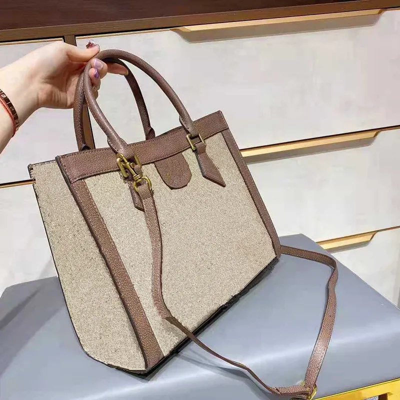 Topkwaliteit Crossbody tas vrouwen bakken gradiënt canvas handtas mode duplex afdrukken verschillende stijl portemonnee