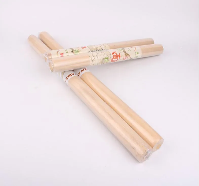 Wood Rolling Pin Natural Wooden Rolling Pins Dumpling Wrapper Slitstarka Non Stick Dough Roller Köksredskap Sn4735