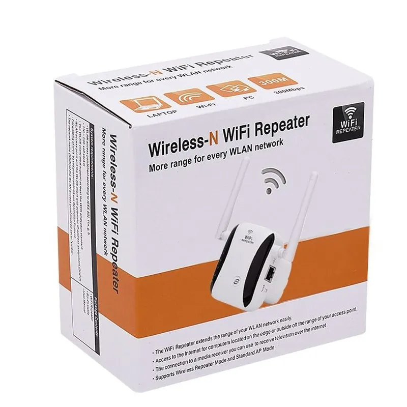 Xiaomi WiFi Pro 300 MBPS WiFi Répéteur - Wifi Signal Sans Fil 2.4G Répéteur  Wifi Avec 2 Antennes, Une Couverture De Plus De 150m