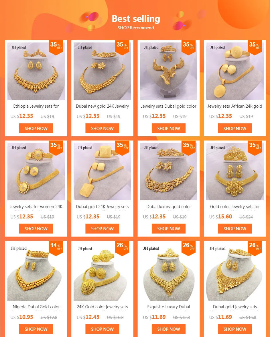 Conjunto De Collar De Joyería De Mujer India Africana Dubai Novia Boda Baile Joyería De Moda